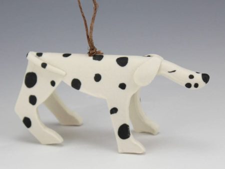 Porcelain Dalmatian Ornament by Beth DiCara Cheap