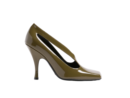 Eva Olive Asymmetric Pump For Cheap