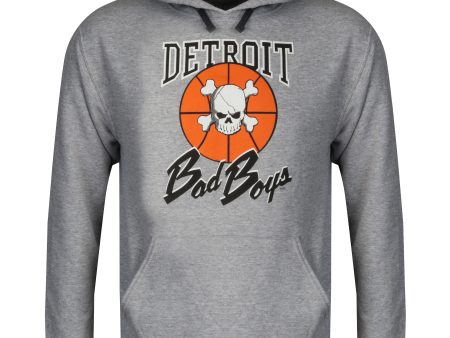 Detroit Bad Boys Hoodie - Athletic Grey Supply