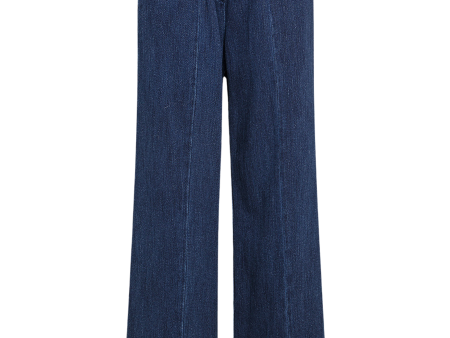 Denim Palazzo Pants Discount