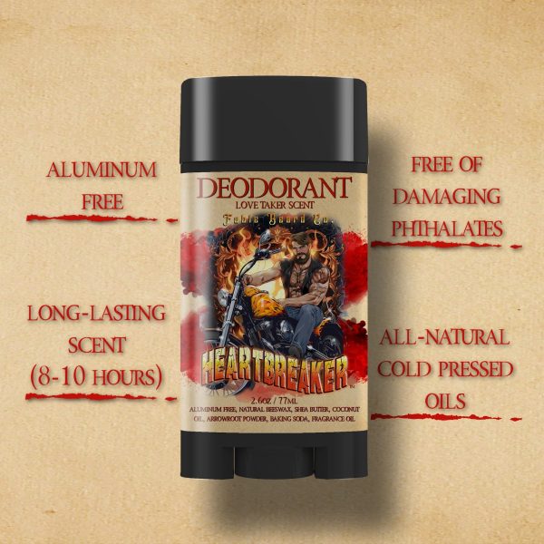 The Heartbreaker - Deodorant - Regal Saffron, Atlas Cedar, and Velvety Cashmeran For Cheap