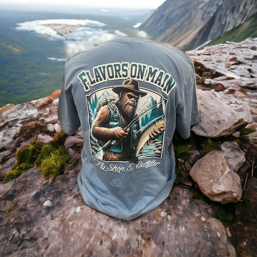 2024 Bigfoot Fly Fishing T Shirt Sale