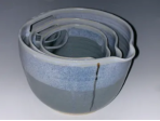 Stoneware Nesting Mixing Bowls by Maggy Ames on Sale