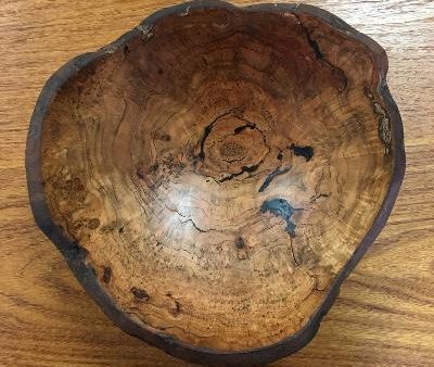 Medium Cherry Burl Bowl by Spencer Peterman on Sale