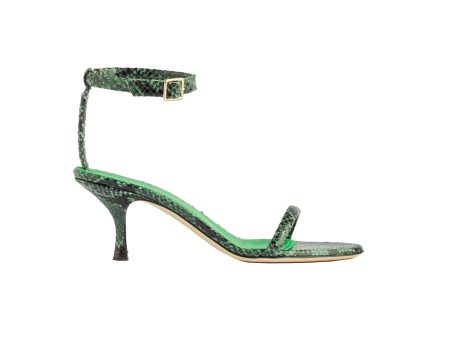 Snake Print Sandals For Sale