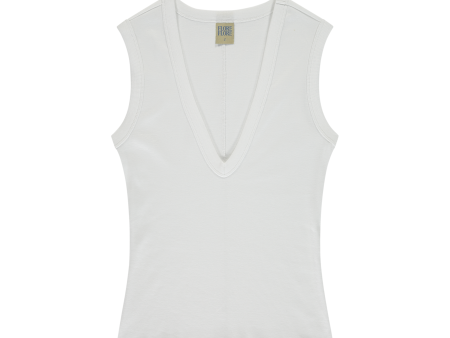 Dewi Tank in White Online Hot Sale