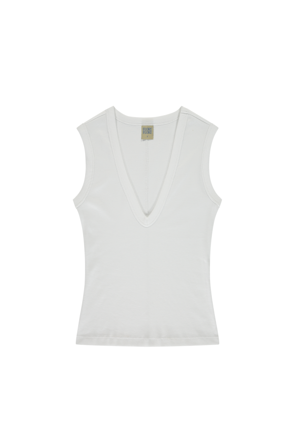 Dewi Tank in White Online Hot Sale