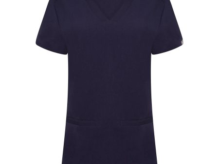 Simki Women s Ari Two Pocket Scrub Top - Navy Online