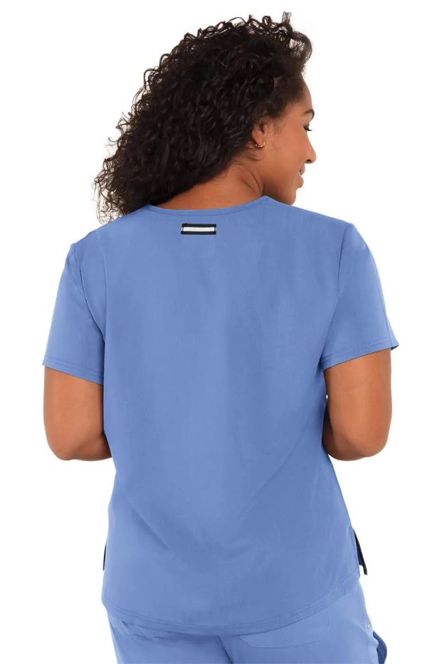 Koi Women s Ready To Work Solid Scrub Top - True Ceil Cheap