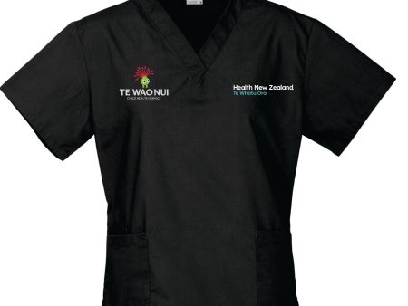 Te Wao Nui WOMEN S Scrub Top, 7 Colours on Sale