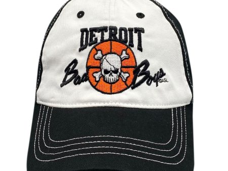 Detroit Bad Boys Baseball Cap - Black White For Discount