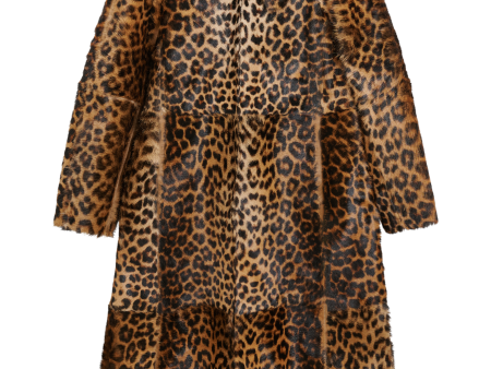 Rafaia Leopard Print Coat Discount