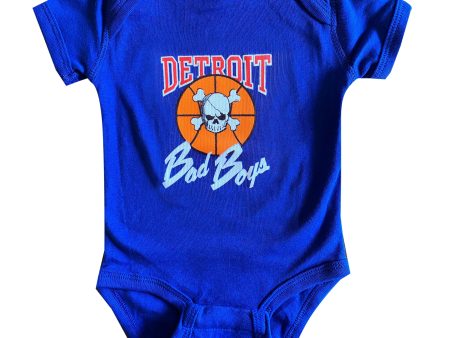 Detroit Bad Boys Classic Youth Onesie - Royal Fashion