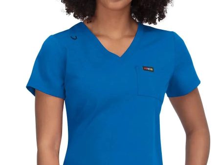 Koi Women s Coco Top - Royal Blue For Sale