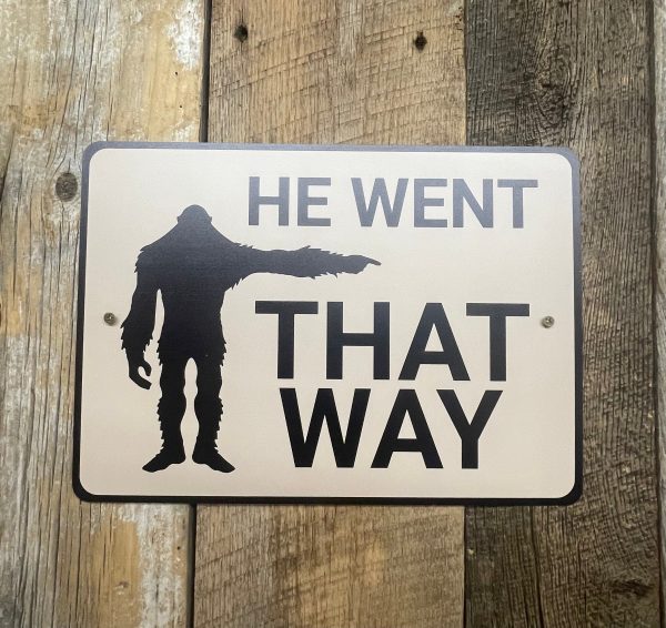 Bigfoot Wall Signs Cheap