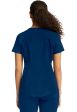 Cherokee Women s 2-Pocket V-Neck Top - Navy Online