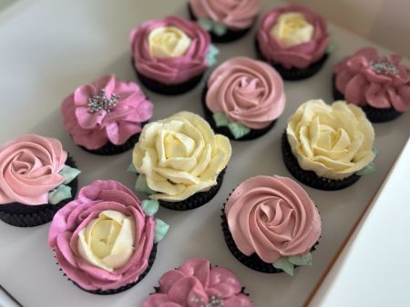 Floral cupcakes Discount