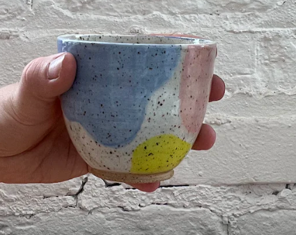 Party Pop Cup by Rise and Shine Ceramics Online Hot Sale