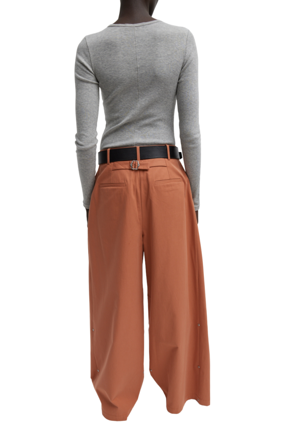 Triple Pleat Yam Pants For Cheap