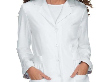 Koi Women s Janice Labcoat - White Online now