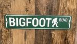 Bigfoot Wall Signs Cheap