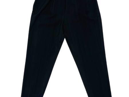 Wool Slub Sartorial Pant in Black Sale