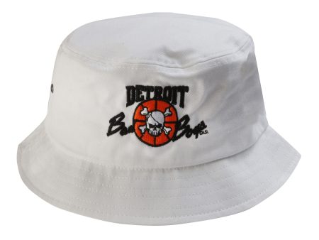 Detroit Bad Boys Bucket Cap - White For Sale