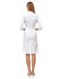 Treat in Style Women s Elegant Lab Coat - White Sale