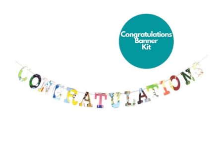 Congratulations  Garland by Attic Journals Online Sale