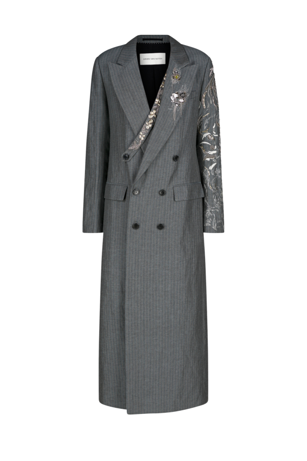 Razon Embellished Coat Discount