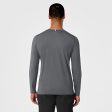 Wink Men s Performance Long Sleeve Tee - Pewter For Discount