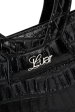 Ana Small Black Croc Bag Fashion