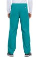 Cherokee Unisex 3-Pocket Drawstring Cargo Pant - Teal Online Hot Sale