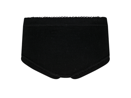 Tak Black Knit Briefs For Cheap