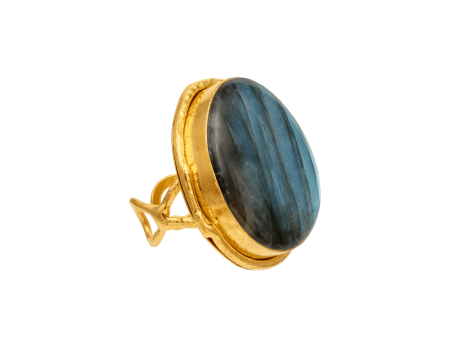 Macaron Labradorite Ring Online Hot Sale