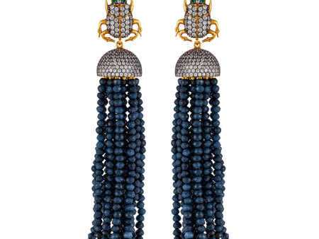 Scarab Venice Crystal Drop Earrings Online Hot Sale