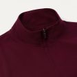 Jaanuu Men s Wolfe Everyday 6-Pocket Scrub Jacket - Burgundy on Sale