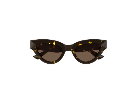 Tortoise Squared Cat Eye Sunglasses For Cheap