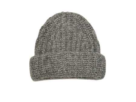 Becka Soft Grey Beanie For Cheap