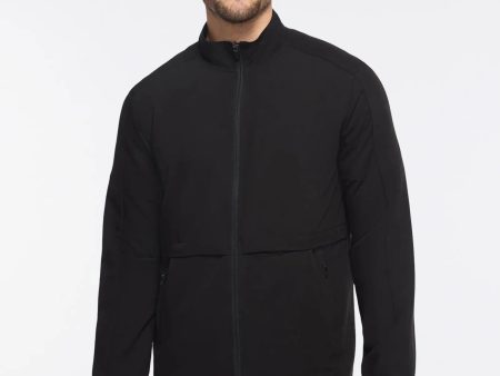 Jaanuu Men s Classic Scrub Jacket 2.0 - Black Online Sale