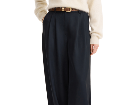 Carlien Pleated Wool Pants Discount