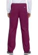 Cherokee Unisex 3-Pocket Drawstring Cargo Pant - Wine Hot on Sale