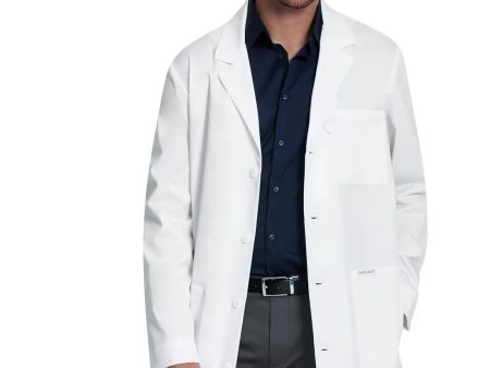 Cherokee Unisex 38  Lab Coat - White on Sale