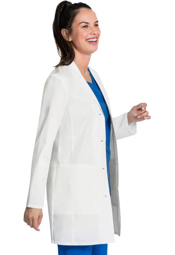 Cherokee Women s 33  Lab Coat - White on Sale