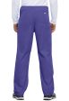 Cherokee Unisex 3-Pocket Drawstring Cargo Pant - Grape For Sale