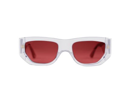 Concept 1 Red Lens Sunglasses Fashion