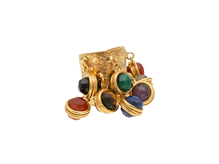 Candies Faceted Ring in Multi Discount