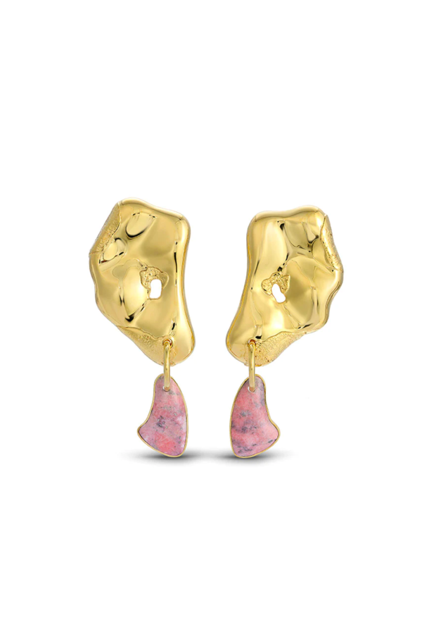 Profundo Earrings in Pink Discount