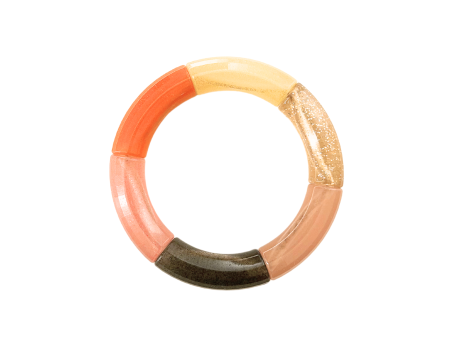 Colorblock Bracelet - Ginza Salmon Fashion