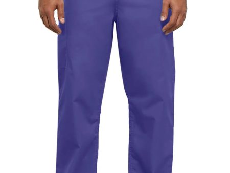 Cherokee Unisex 3-Pocket Drawstring Cargo Pant - Grape For Sale